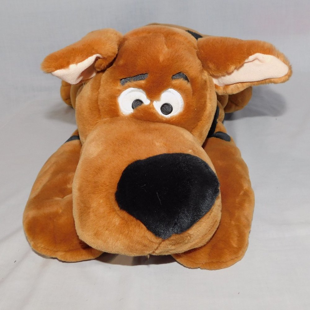 VTG 2003 Scooby Doo Large Jumbo 32" Laying Plush stuffed cuddle pillow - Picture 1 of 9